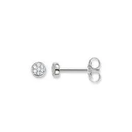 Thomas Sabo Glam And Soul Sterling Silver Zirconia Sparkling Circles Earrings
