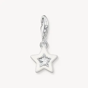Thomas Sabo Glow In The Dark White Star Charm