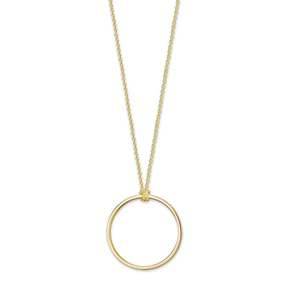 Thomas Sabo Gold Long Minimal Charm Necklace