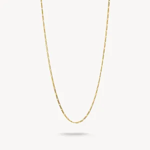 Thomas Sabo Gold Plated Figaro Necklace