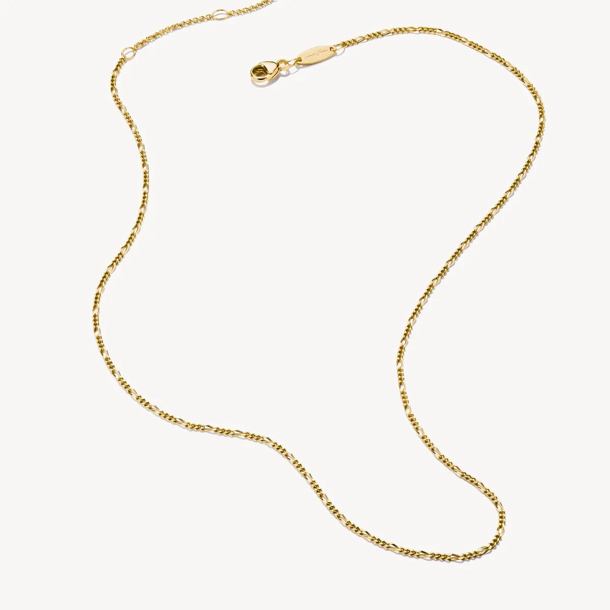 Thomas Sabo Gold Plated Figaro Necklace