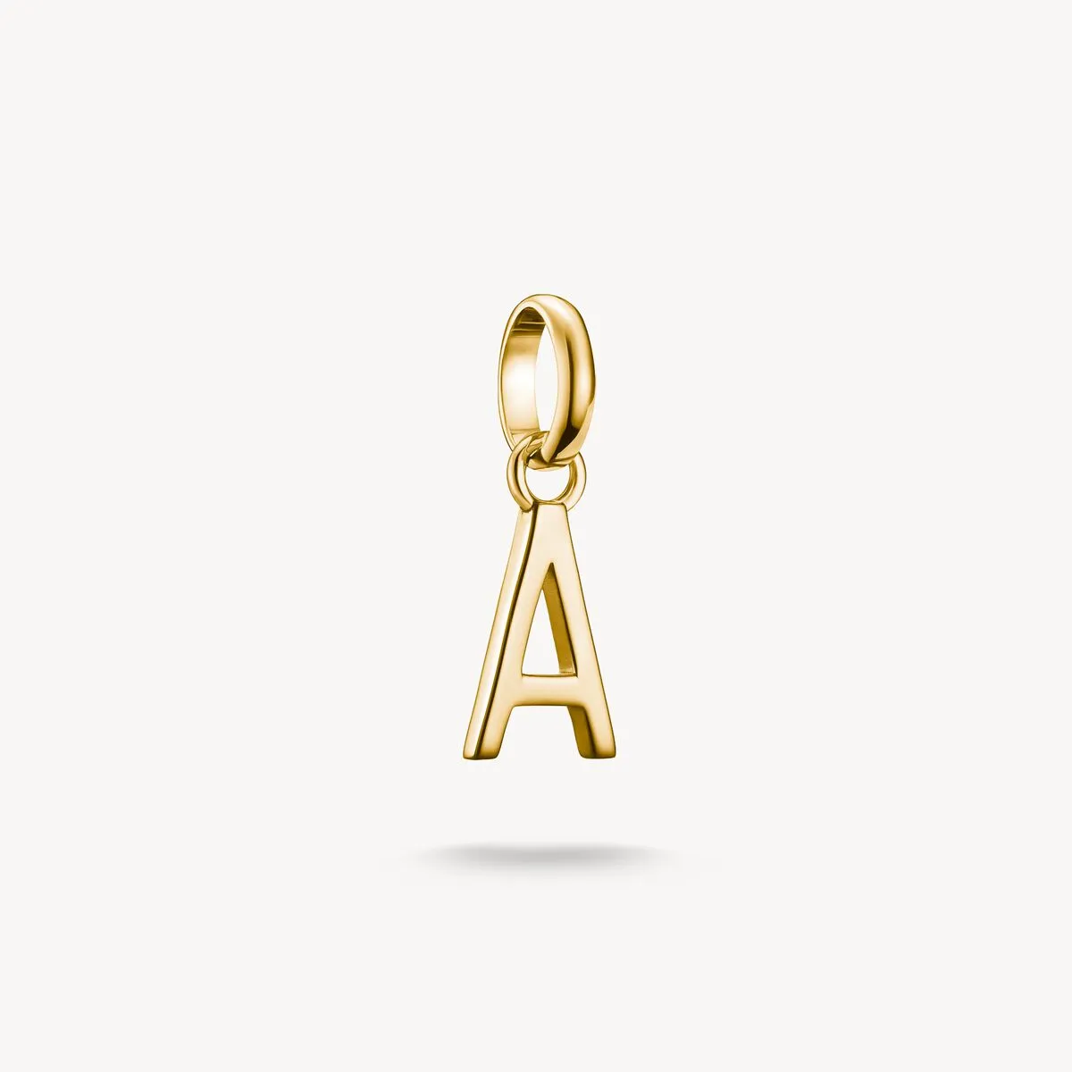 Thomas Sabo Gold Plated Letter A Connect Charm