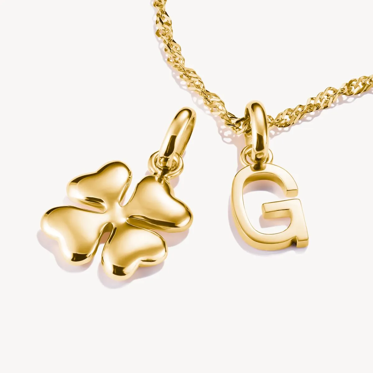 Thomas Sabo Gold Plated Letter G Connect Charm