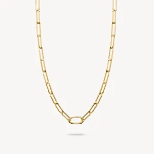 Thomas Sabo Gold Plated Paperclip Connect Link Necklace