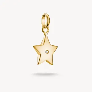 Thomas Sabo Gold Plated Star Connect Charm
