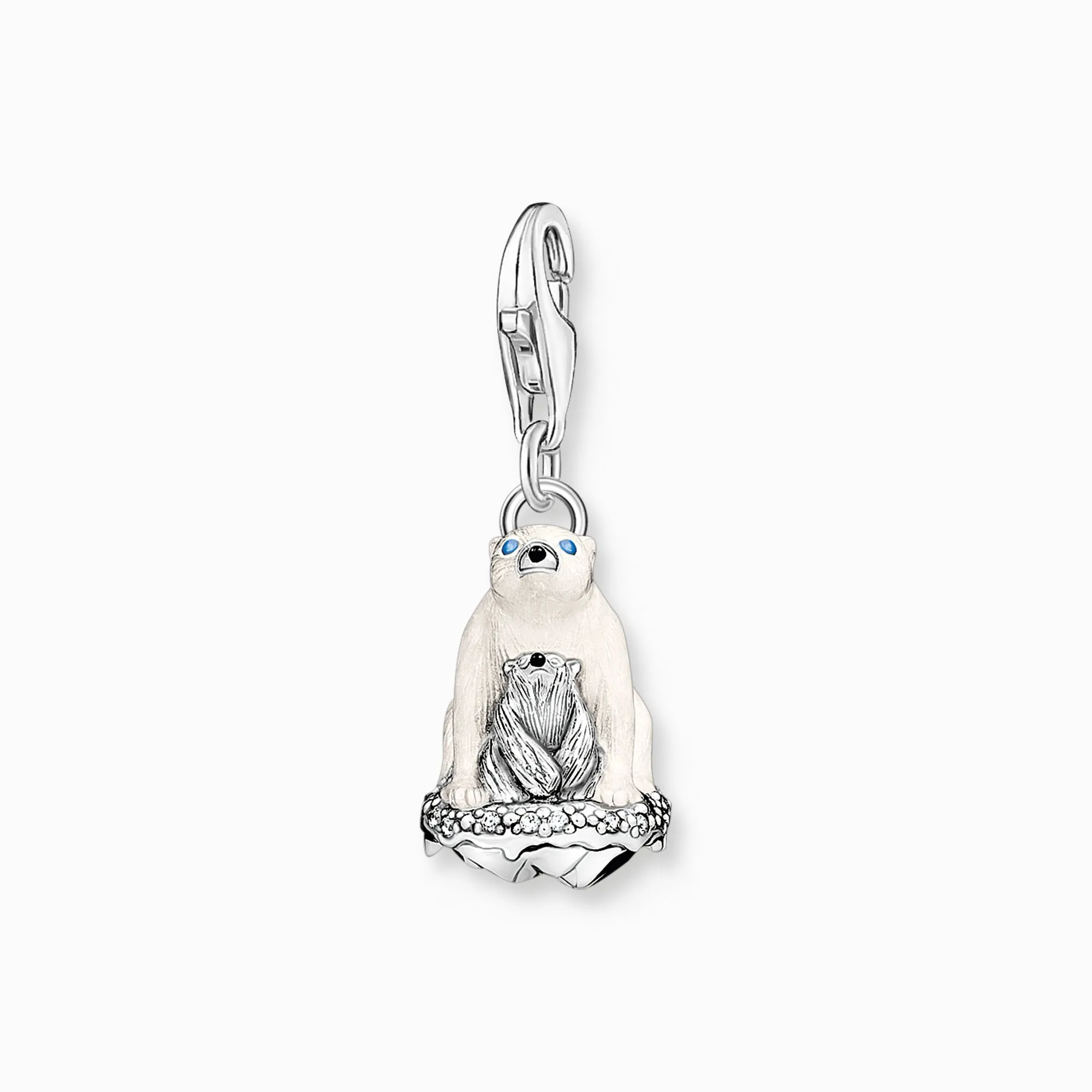 Thomas Sabo Ice Bears Silver Pendant Charm