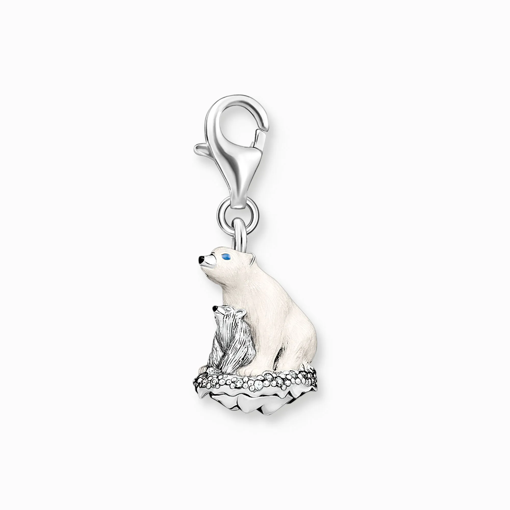 Thomas Sabo Ice Bears Silver Pendant Charm