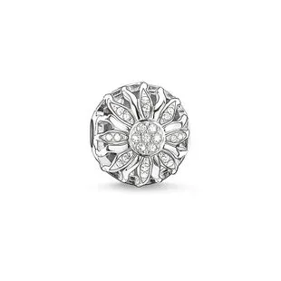 Thomas Sabo Karma Bead Sterling Silver White Zirconia Sunshine Charm