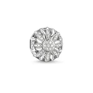 Thomas Sabo Karma Bead Sterling Silver White Zirconia Sunshine Charm