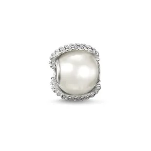 Thomas Sabo Karma Beads Sterling Silver Pearl Bounty Of the Ocean Charm
