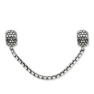 Thomas Sabo Karma Beads Sterling Silver Rivet Look Safety Chain