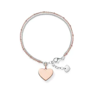 THOMAS SABO Love Bridge Double Strand Heart Bracelet