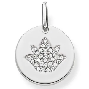 Thomas Sabo Love Bridge Lotus Flower Disc Pendant D