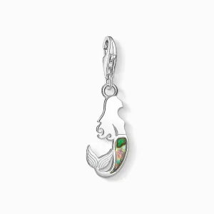 Thomas Sabo Mermaid Abalone Mother-Of-Pearl Pendant Charm