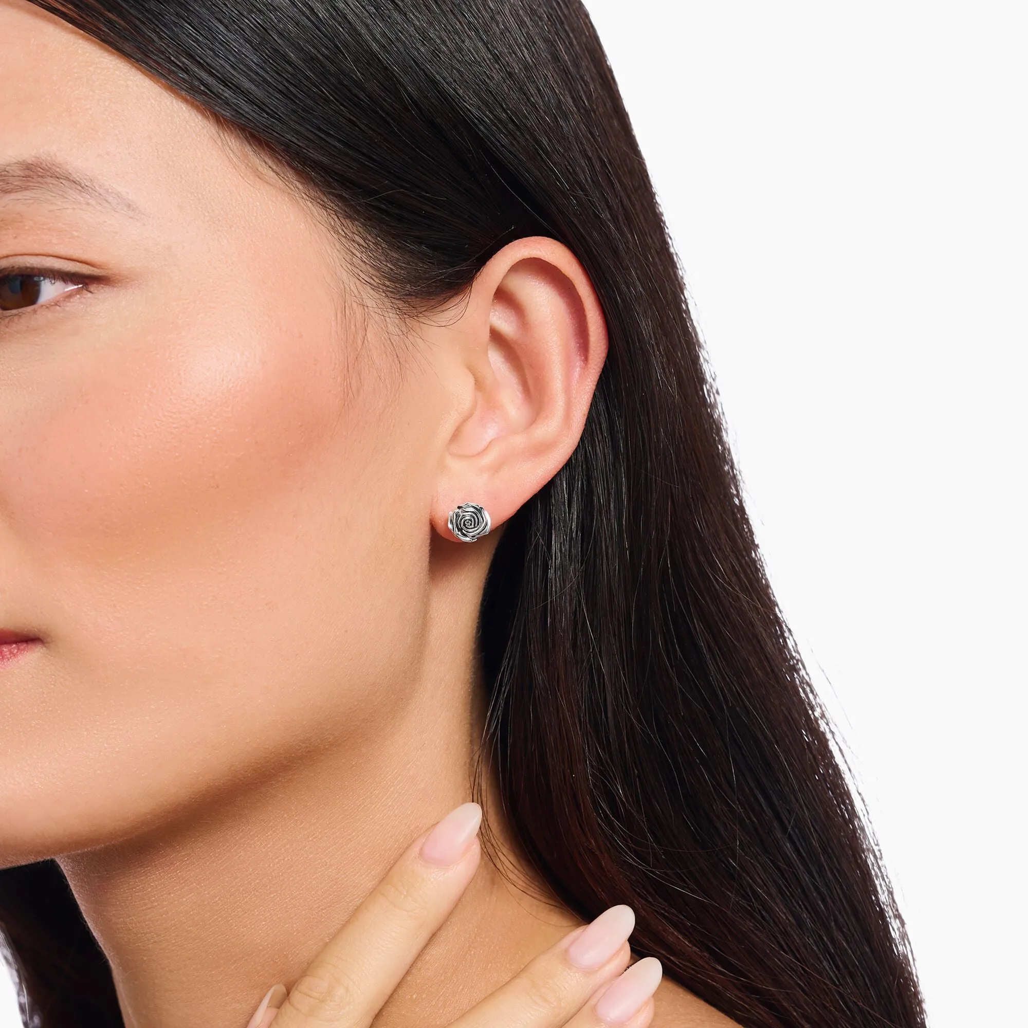 Thomas Sabo - Midnight Rose Stud Earrings