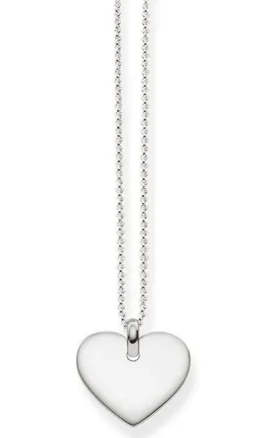 Thomas Sabo Necklace Glam & Soul Heart Silver 42cm D
