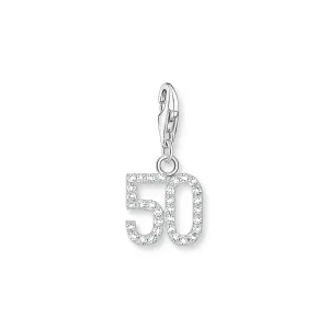 Thomas Sabo - Number 50 CZ Charm
