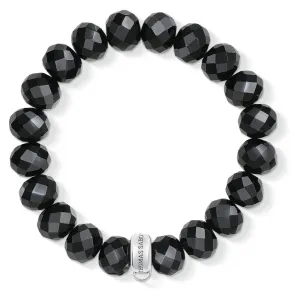 Thomas Sabo Obsidian Black Charm Bracelet