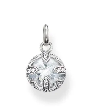 Thomas Sabo Pendant Glam & Soul Purity of Lotus Zirconia Silver