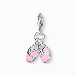 Thomas Sabo Pink Baby Shoes Pendant Charm