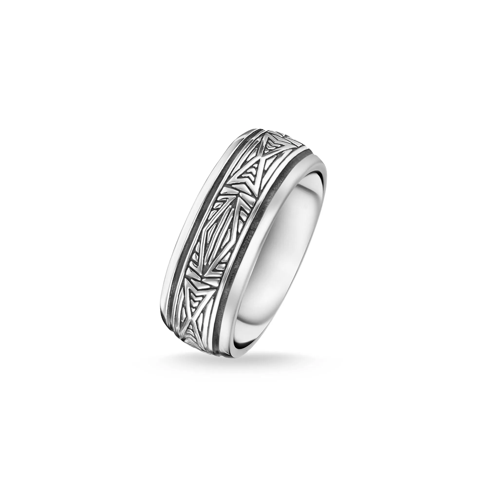 Thomas Sabo Rebel at Heart Sterling Silver Ornaments Ring