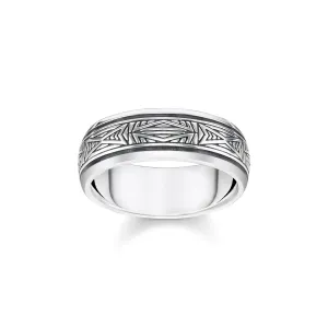 Thomas Sabo Rebel at Heart Sterling Silver Ornaments Ring