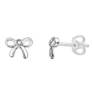 Thomas Sabo Rebel at Heart Sweet Diamonds Bow Studs Earrings D