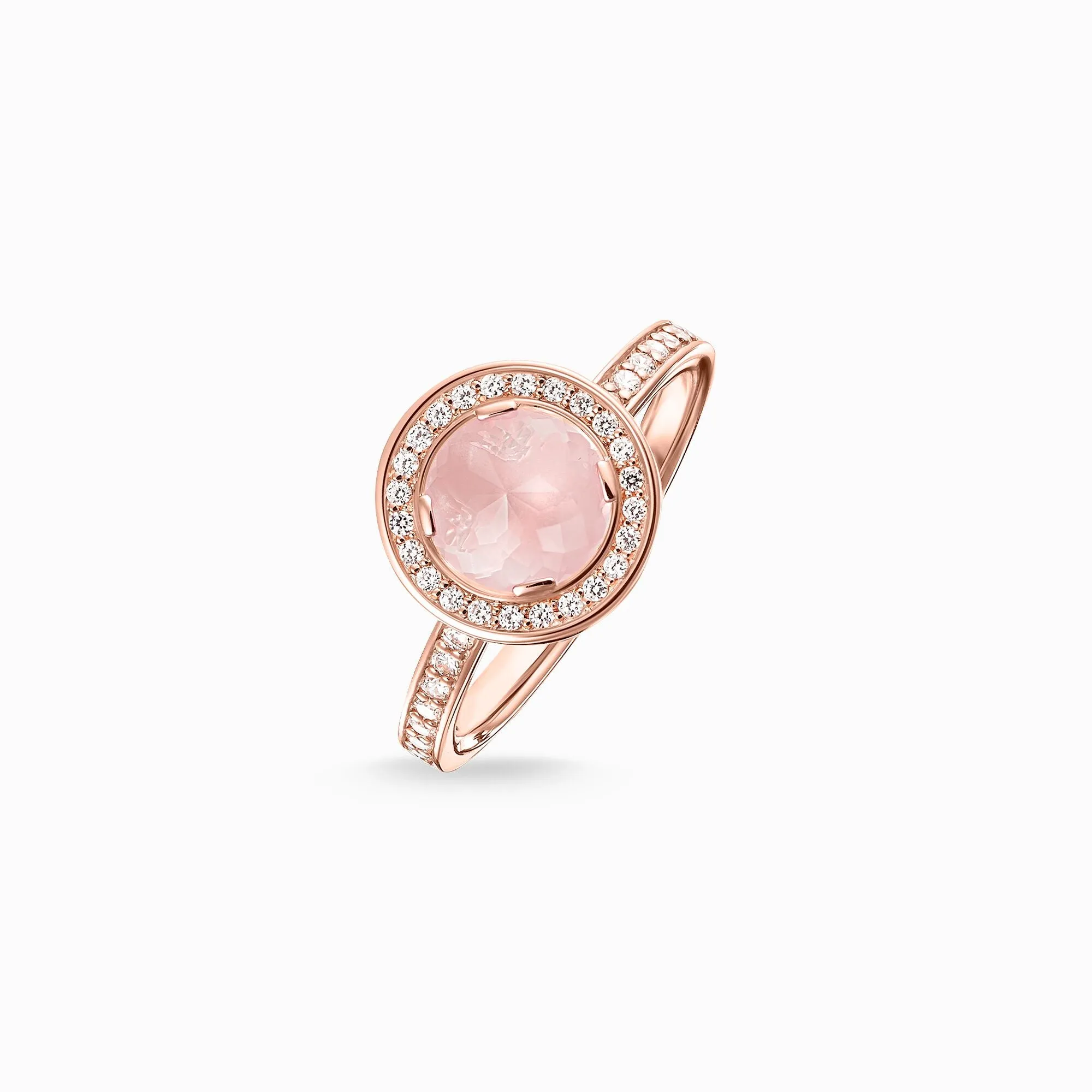 Thomas Sabo Solitaire Pink Light of Luna Pink Ring
