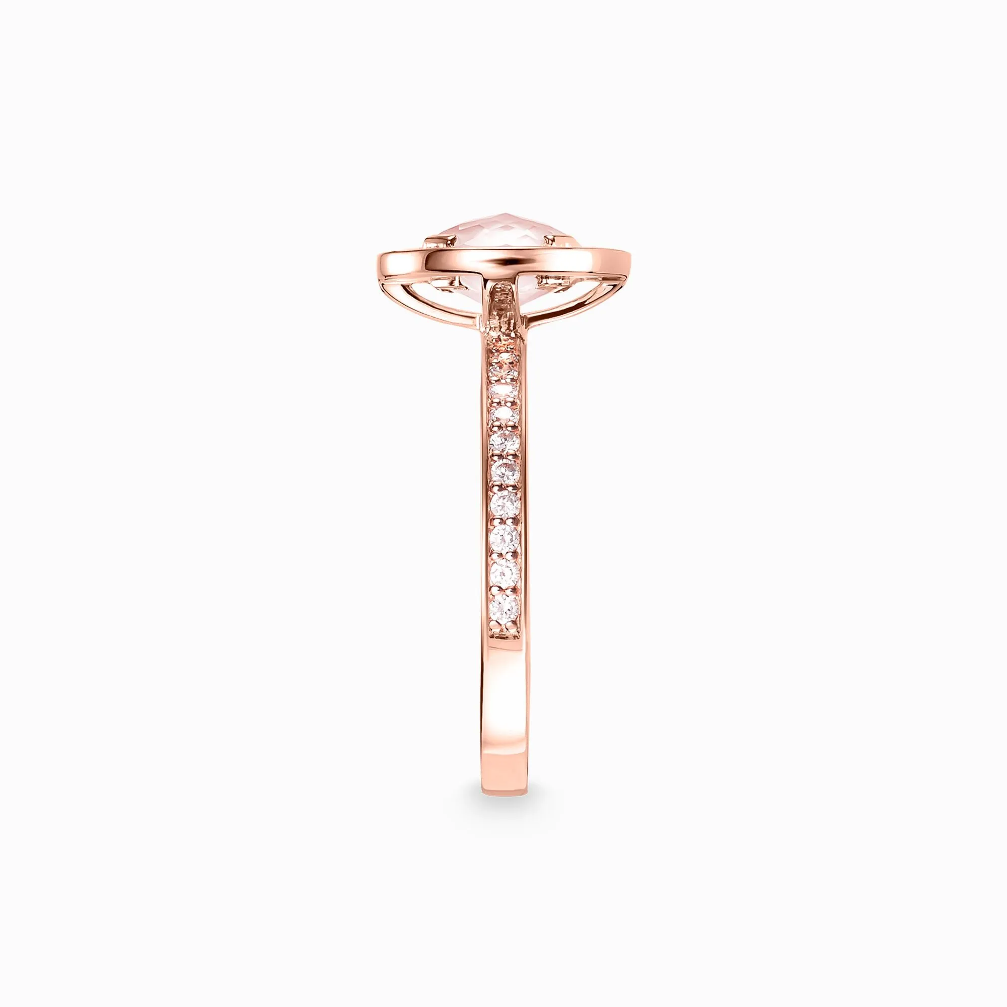 Thomas Sabo Solitaire Pink Light of Luna Pink Ring