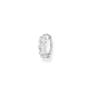 Thomas Sabo Sterling Silver Dancing Cubic Zirconia  Hoop Earring * 1 Earring Only*
