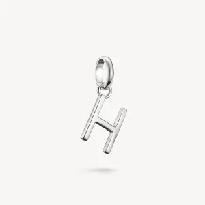 Thomas Sabo Sterling Silver Letter H Connect Charm