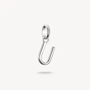 Thomas Sabo Sterling Silver Letter U Connect Charm