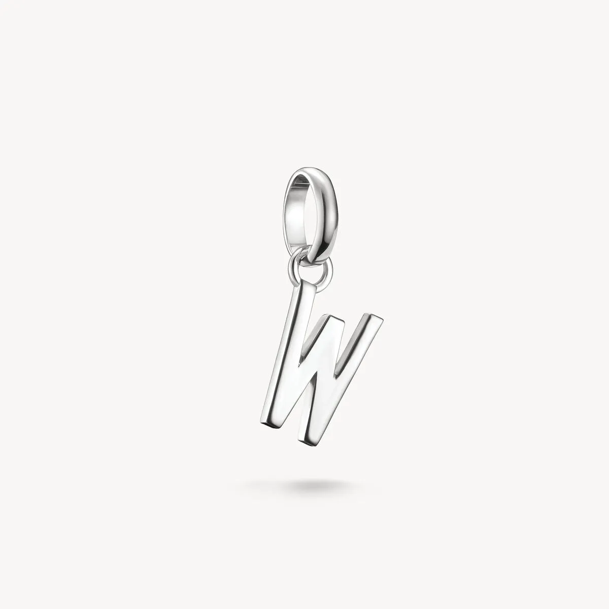 Thomas Sabo Sterling Silver Letter W Connect Charm