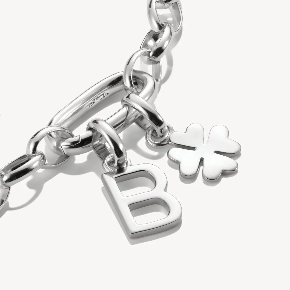 Thomas Sabo Sterling Silver Lucky Clover Connect Charm