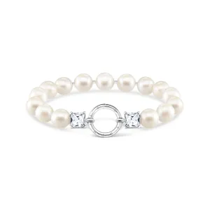 Thomas Sabo Sterling Silver Pearl Bracelet D