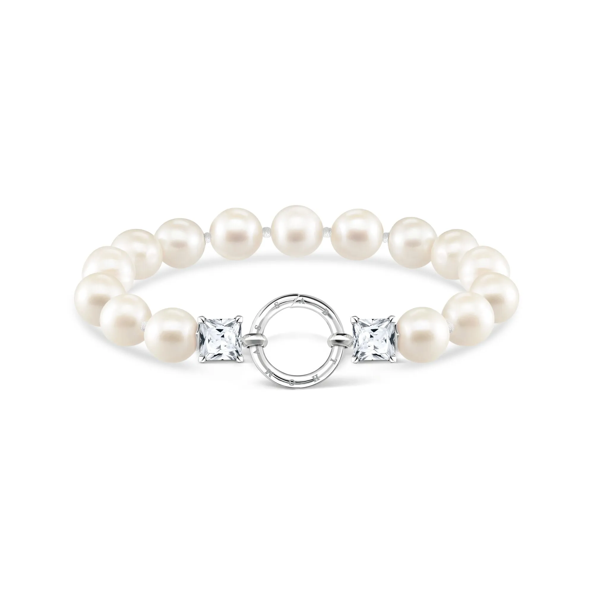 Thomas Sabo Sterling Silver Pearl Bracelet D