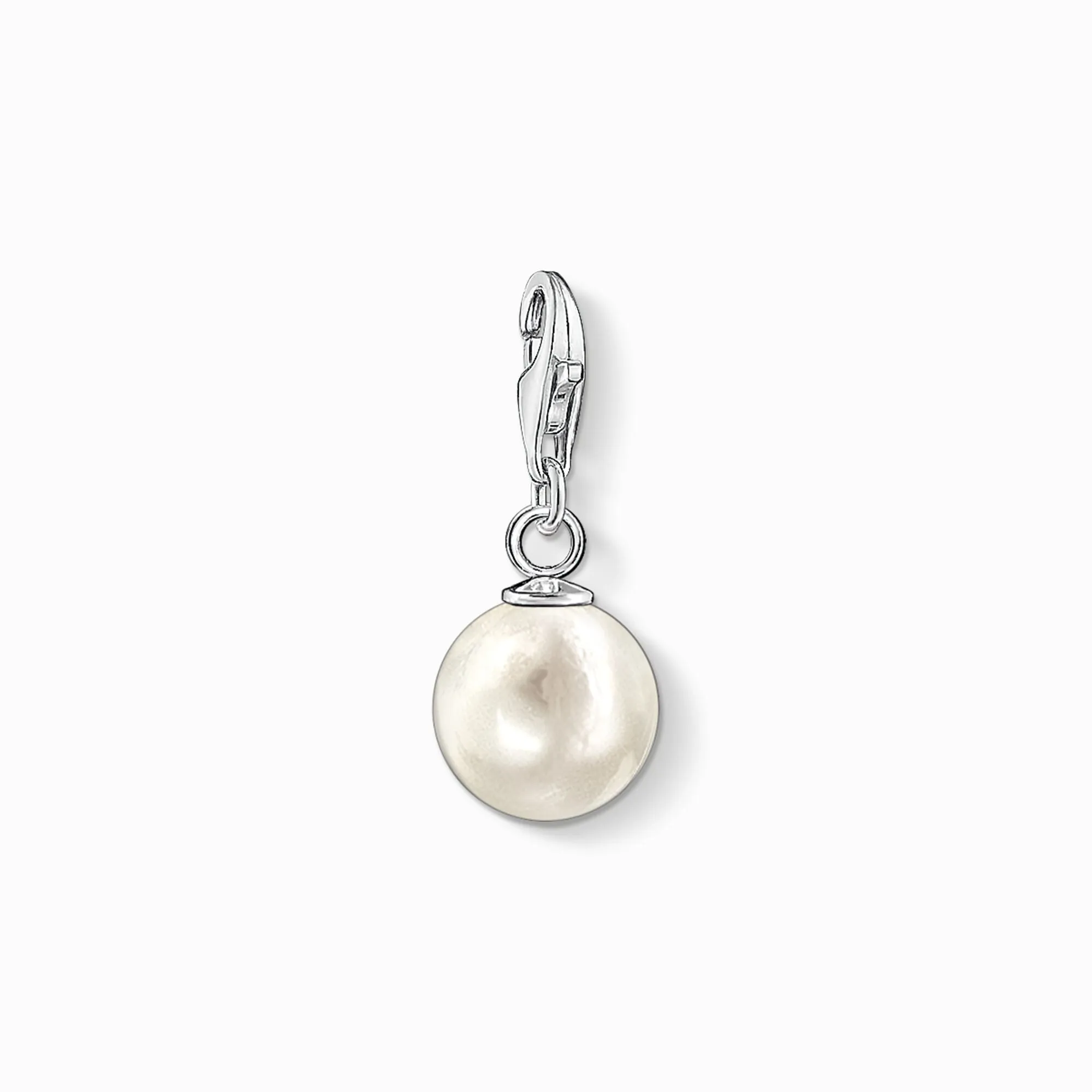 Thomas Sabo Sterling Silver Pearl Charm D