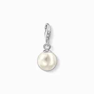 Thomas Sabo Sterling Silver Pearl Charm D