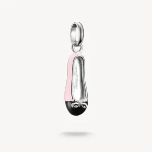 Thomas Sabo Sterling Silver Pink Ballerina Connect Charm