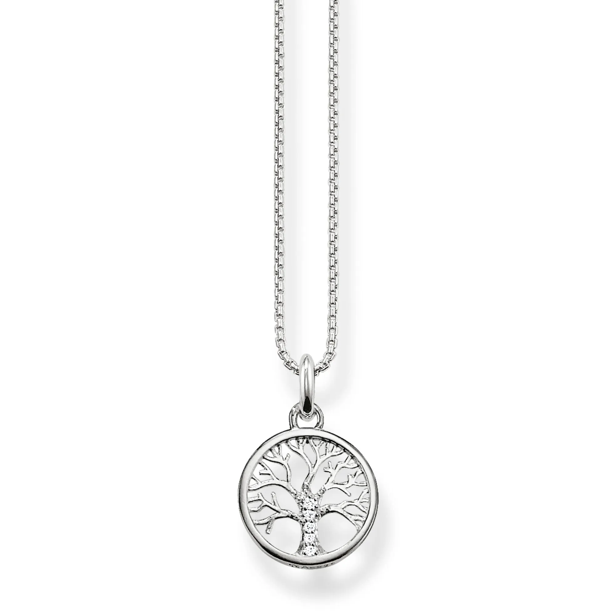 Thomas Sabo Sterling Silver Tree Of Love Necklace