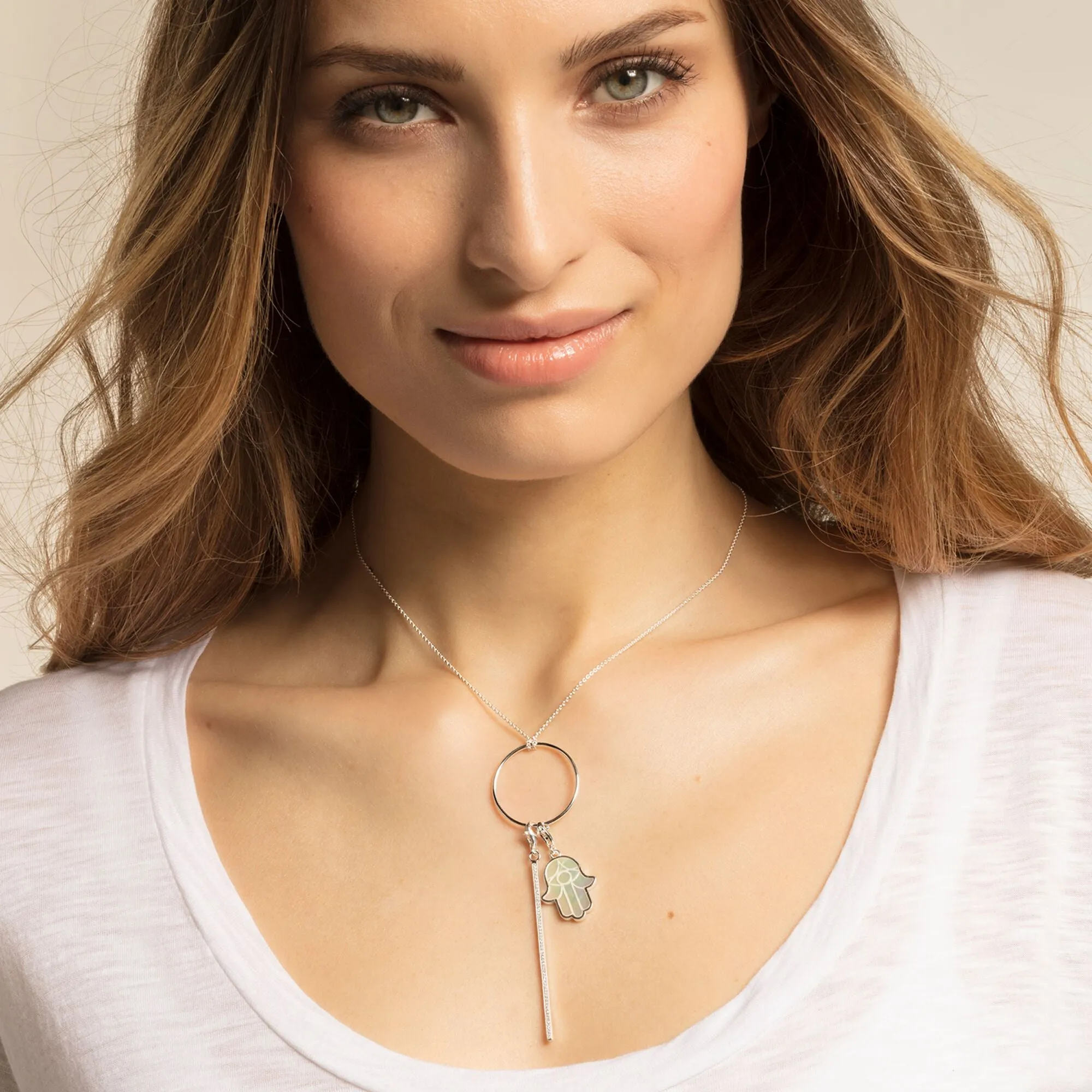 Thomas Sabo Vertical Bar Pendant Charm