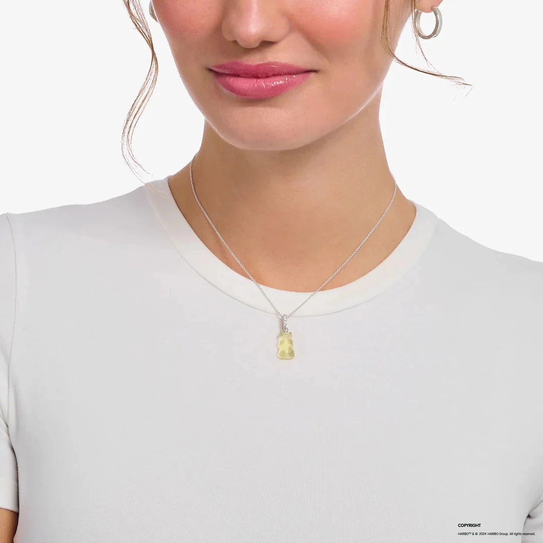 Thomas Sabo - Haribo Pineapple White Bear Necklace