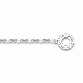 Thomas Sabo Charm Club Sterling Silver Ankle Chain Medium D