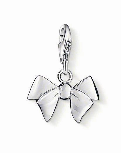 Thomas Sabo Charm Club Sterling Silver Bow Charm D