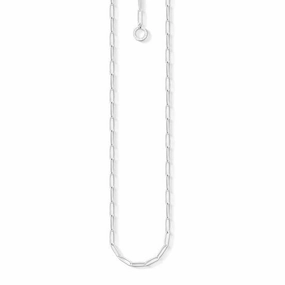 Thomas Sabo Charm Club Sterling Silver Charm Necklace D 70cm