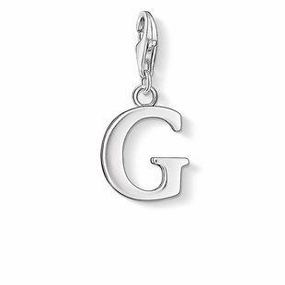 Thomas Sabo Charm Club Sterling Silver Letter G Charm D