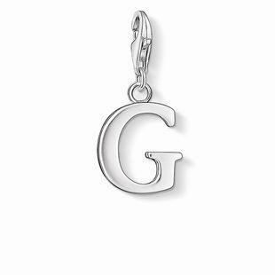 Thomas Sabo Charm Club Sterling Silver Letter G Charm D