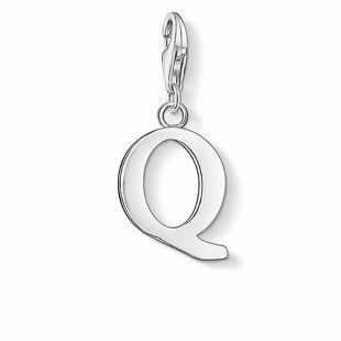 Thomas Sabo Charm Club Sterling Silver Letter Q Charm D