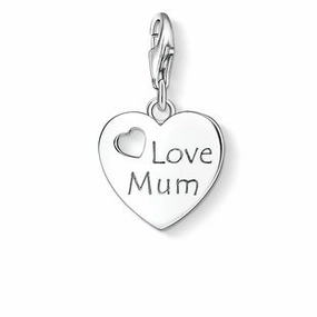 Thomas Sabo Charm Club Sterling Silver Love Mum Charm