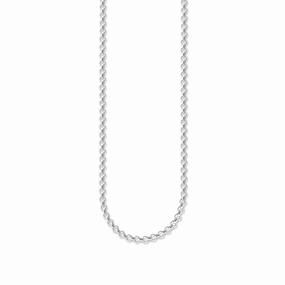 Thomas Sabo Charm Club Sterling Silver Round Belcher Chain 45cm